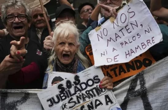 Semana de movilizaciones en el país: Docentes, gremios y jubilados en contra del Gobierno Nacional