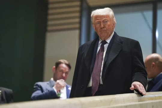 Trump negó que esté pensando en un “alto el fuego” en Irán