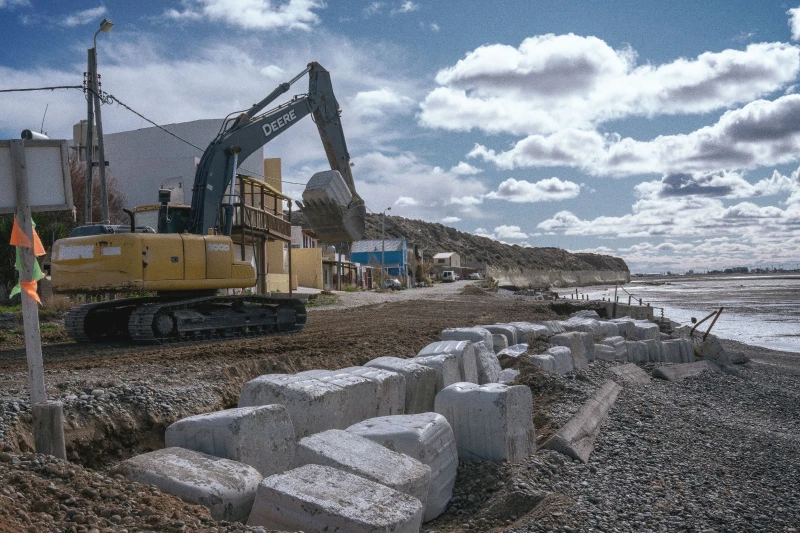 Mejoran las defensas costeras de Playa Magagna