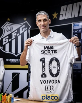 El DT argentino Juan Pablo Vojvoda será entrenador del Santos de Neymar