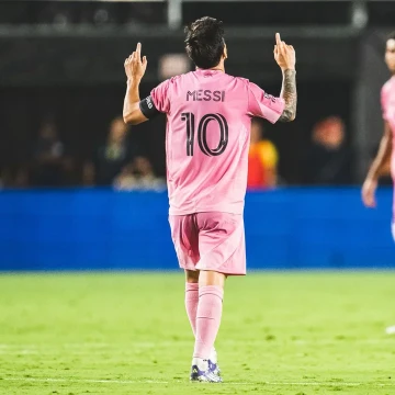 Imparable: doblete de Messi con el Inter Miami ante el Orlando City