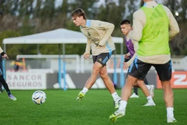 La Selección Argentina ya se entrenó con la mirada puesta en Venezuela y Ecuador