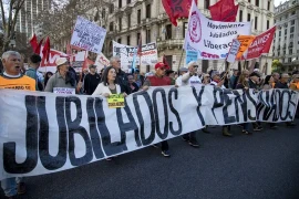 Los jubilados y el sindicalismo combativo marchan este miércoles desde el Congreso a Plaza de Mayo