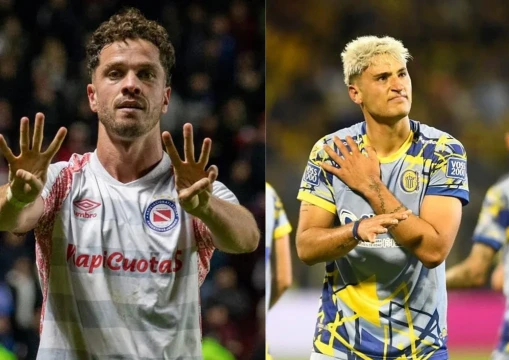 Argentinos Juniors se impuso a Banfield y Rosario Central igualó con Talleres