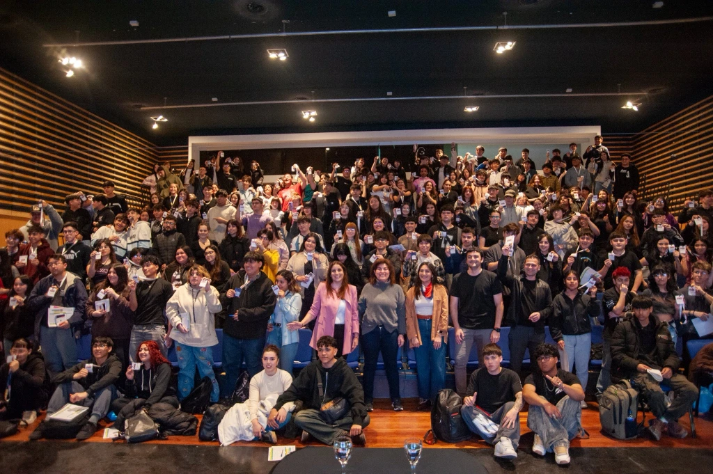 Romero estuvo en el festival "Alta Data"