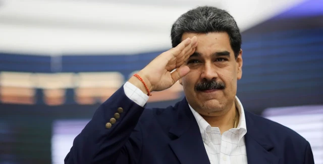 Venezolanos marcharon en Caracas en respaldo a Maduro