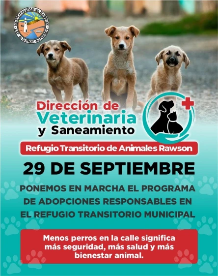 Rawson inaugura el refugio transitorio de adopciones