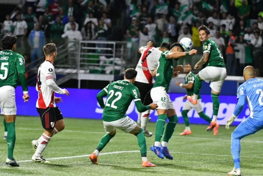 River cayó ante Palmeiras y quedó eliminado de la Copa Libertadores