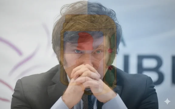 Alerta roja para Milei: se desploma su imagen