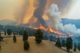 Incendios forestales destruyen más del 30 % del Parque Nacional Etosha en Namibia
