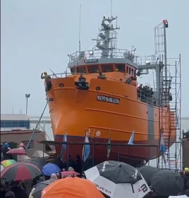 El «Nuevo María Elena» fue botado en el Astillero Contessi y se suma a la flota de Rawson