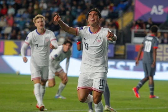 Histórica goleada de Estados Unidos ante Nueva Caledonia