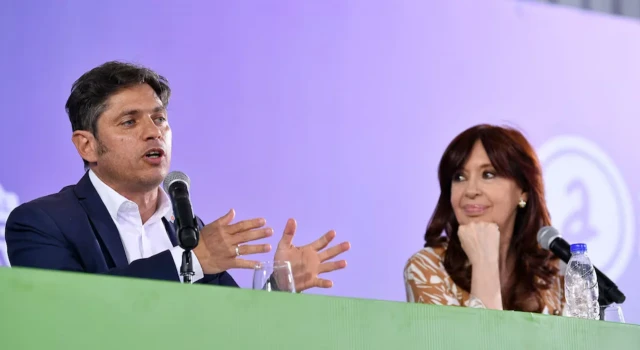 Axel Kicillof y Cristina Kirchner se reunieron en San José 1111