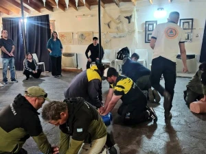 El Gobierno del Chubut capacitó al personal municipal de Puerto Pirámides y a los Guardafaunas en RCP y Primeros Auxilios