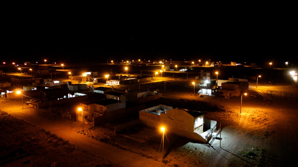 Se iluminaron los ingresos del bario Área 31