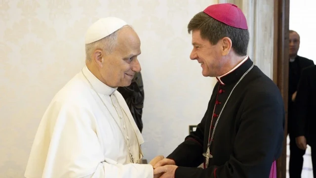 El Papa recibió al obispo de Kiev y ambos rogaron por la paz en Ucrania