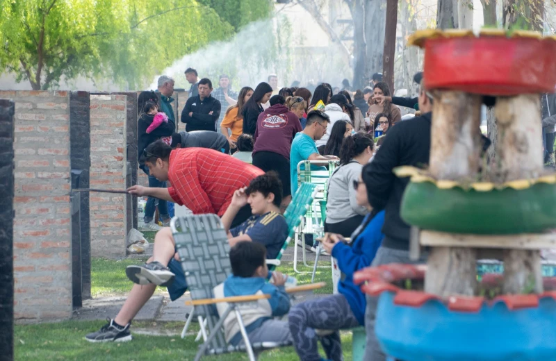 Gran concurrencia en el Parque Recreativo Municipal