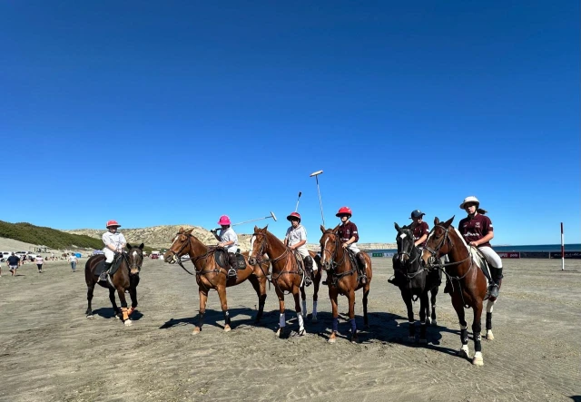 Pirámides vivió la 7ª edición del Patagonia Beach Polo