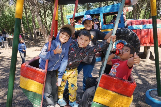 Alumnos de la Escuela 202 visitaron el Parque Recreativo