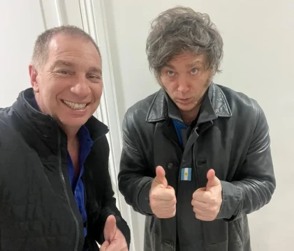 Javier Milei, Diego Santilli y Santiago Caputo arrancan la semana enfocados en el Presupuesto 2026