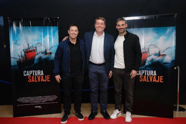 Gran éxito de "Pesca Salvaje" en el Cine de Rawson