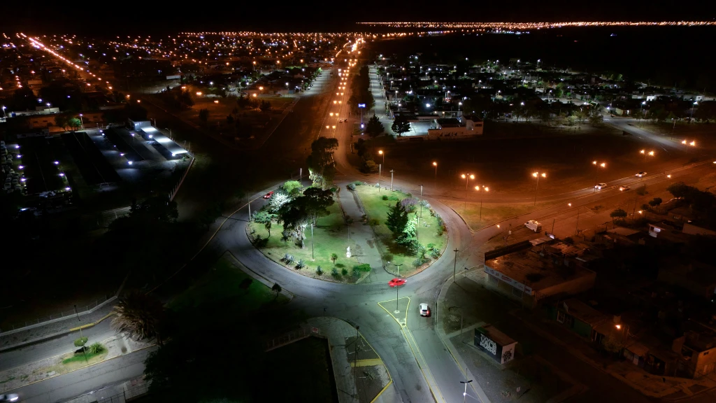 Se concretó una nueva etapa del plan de modernización del alumbrado público