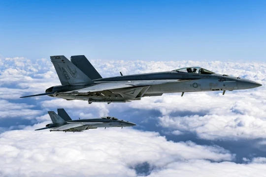 Dos aviones de combate F-18 de Estados Unidos ingresaron al espacio aéreo venezolano