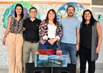 Lotería del Chubut entregó equipamiento a instituciones de Trelew