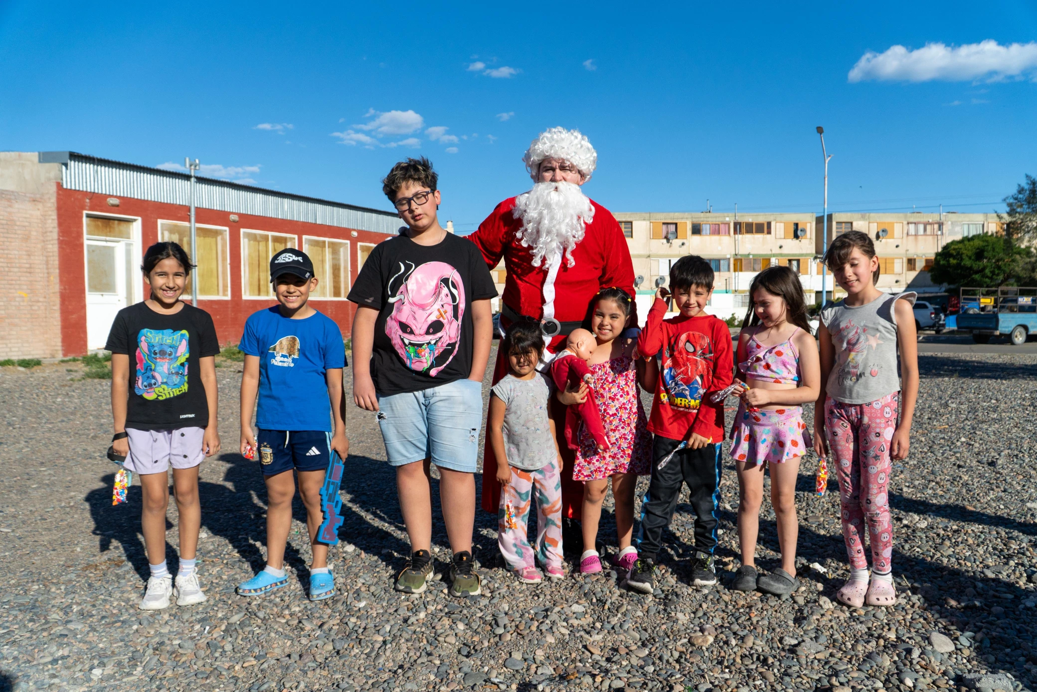 Papá Noel visitó Rawson