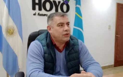 El Intendente de El Hoyo "atendió" a Treffinger