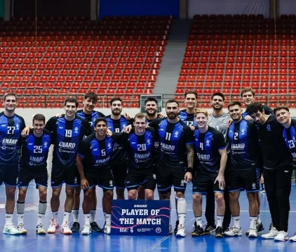 Argentina impuso su jerarquía y venció a Paraguay en el Sur-Centro de Handball
