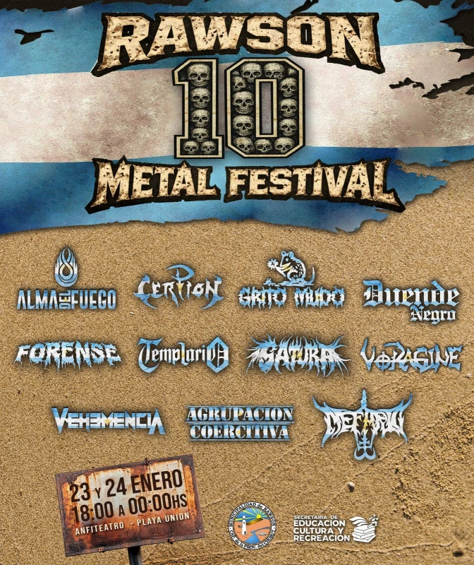 Se viene el Rawson Metal Fest