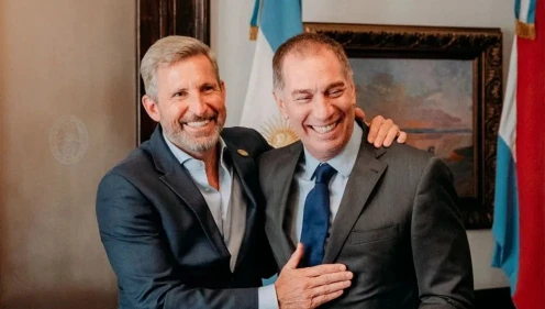 Santilli se llevó de Entre Ríos el apoyo de Rogelio Frigerio para la reforma laboral
