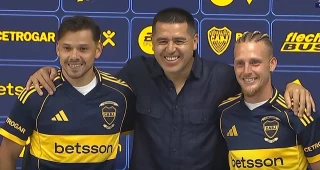 Ascacibar habló en su presentación: “Jugar en Boca es mi sueño de chiquito”