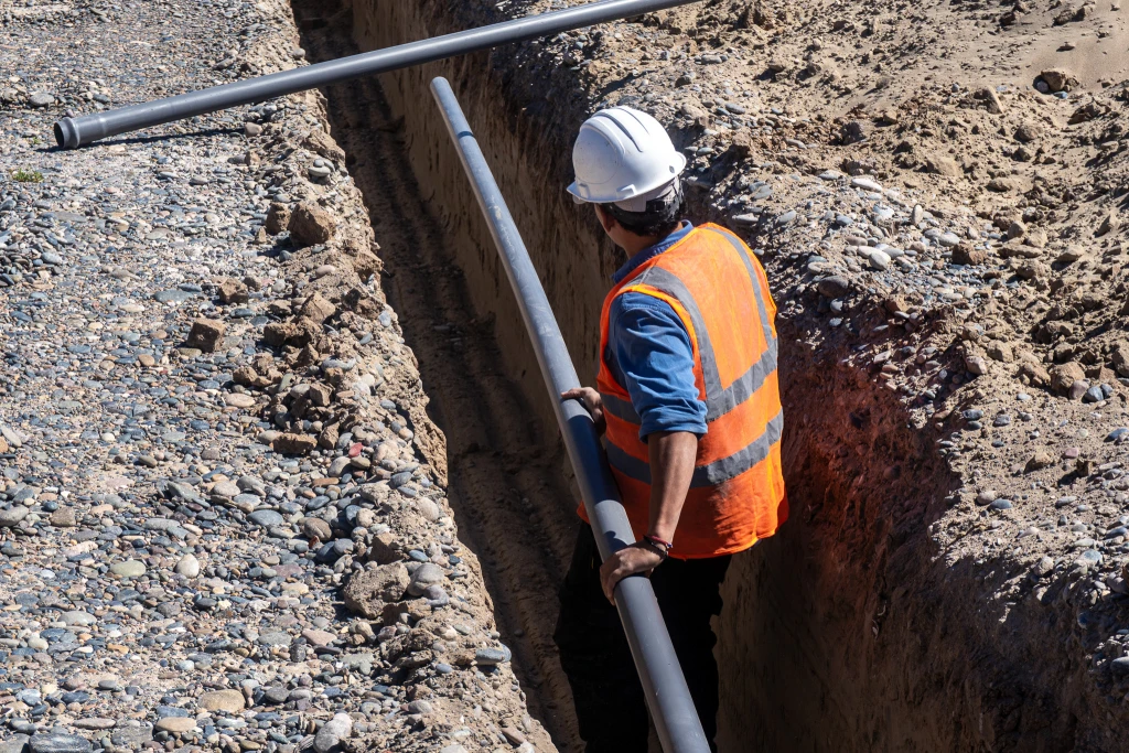 Avanza la obra de agua potable en el Área 31