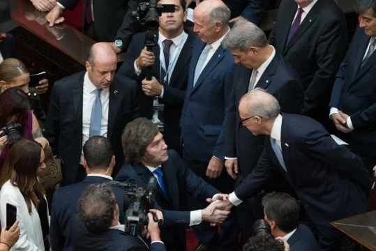 Milei abrió las sesiones ordinarias: cruces con la oposición y el anticipo de una abultada agenda de reformas