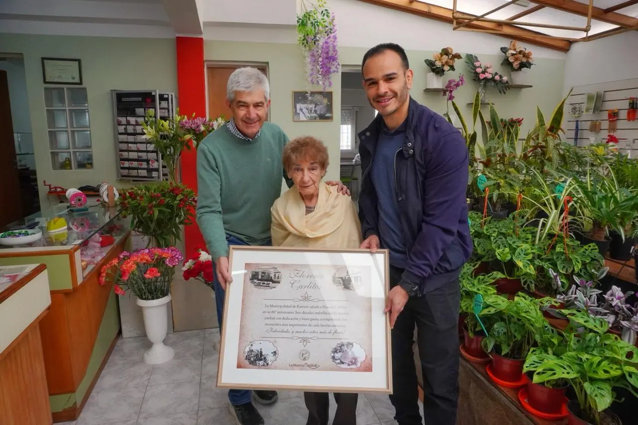 60 años de "Florería Carlitos"