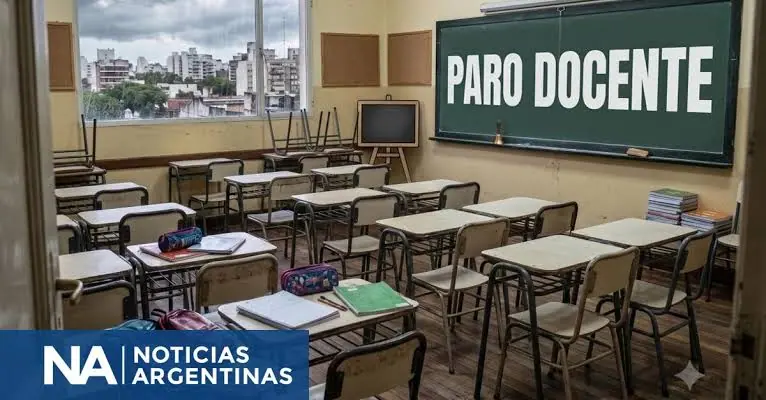 Paro docente del lunes 3 y martes 4 de agosto