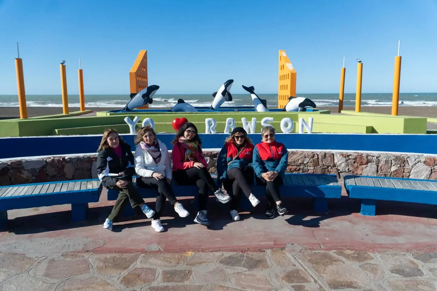 Crece el movimiento turístico en Rawson y Playa Unión