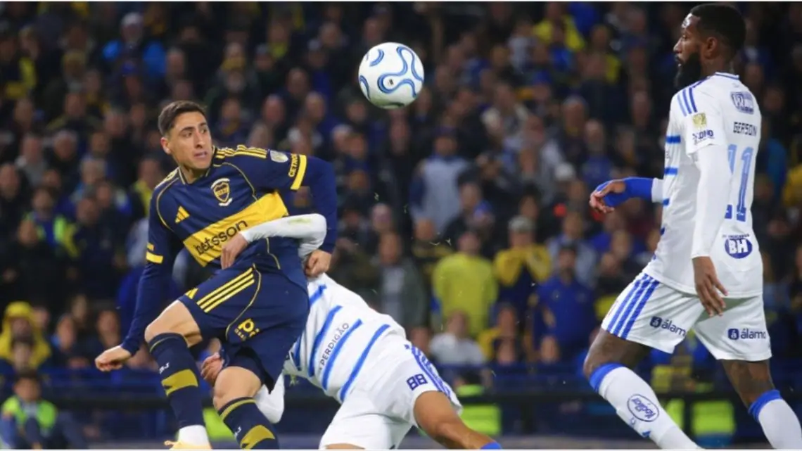 Boca empató con Cruzeiro y complicó su clasificación en la Copa Libertadores