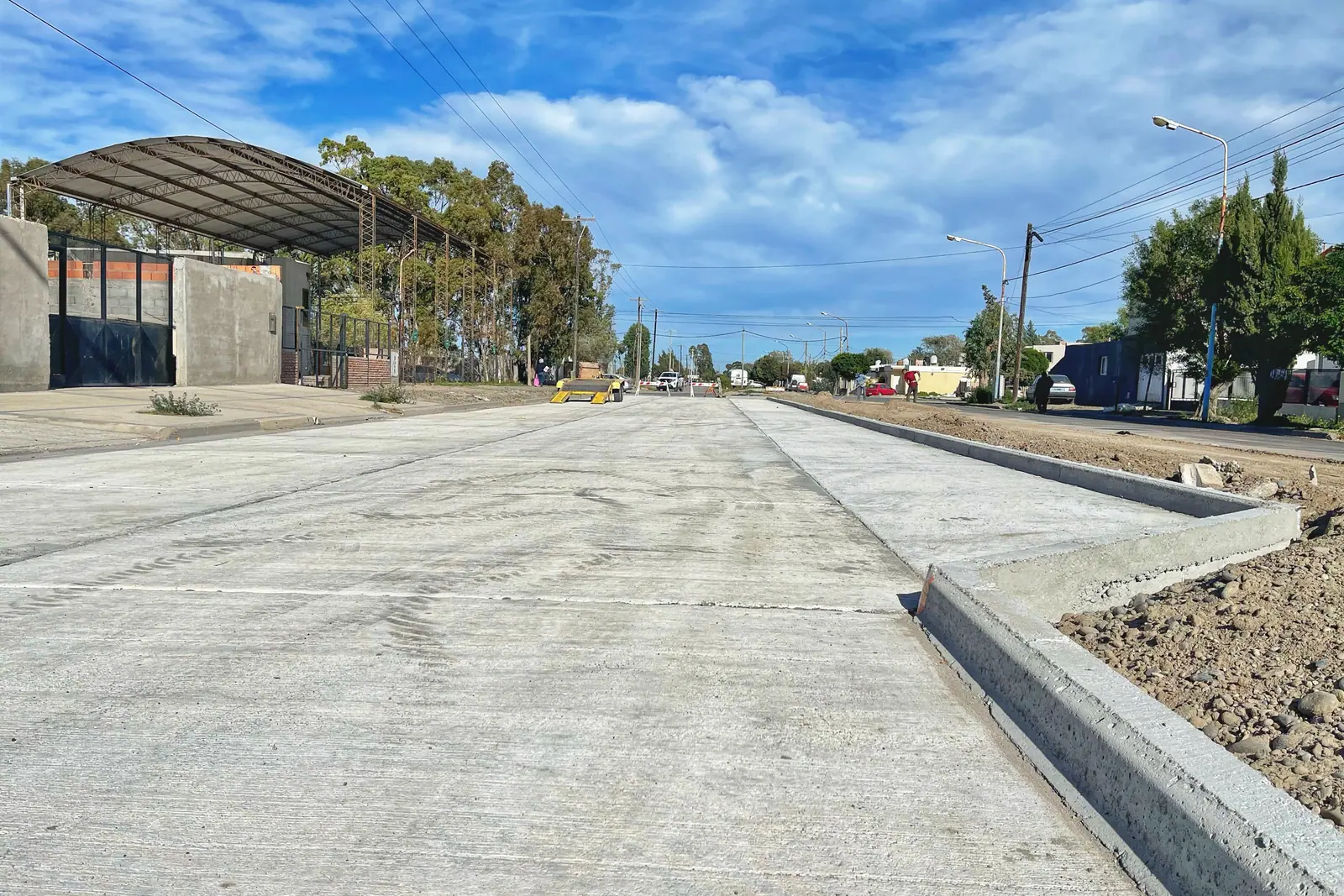 La Municipalidad avanza con la obra de pavimentación de la calle Cannito
