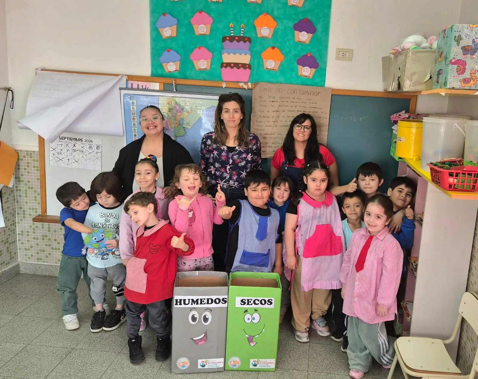 Jornada escolar de Separación de Residuos