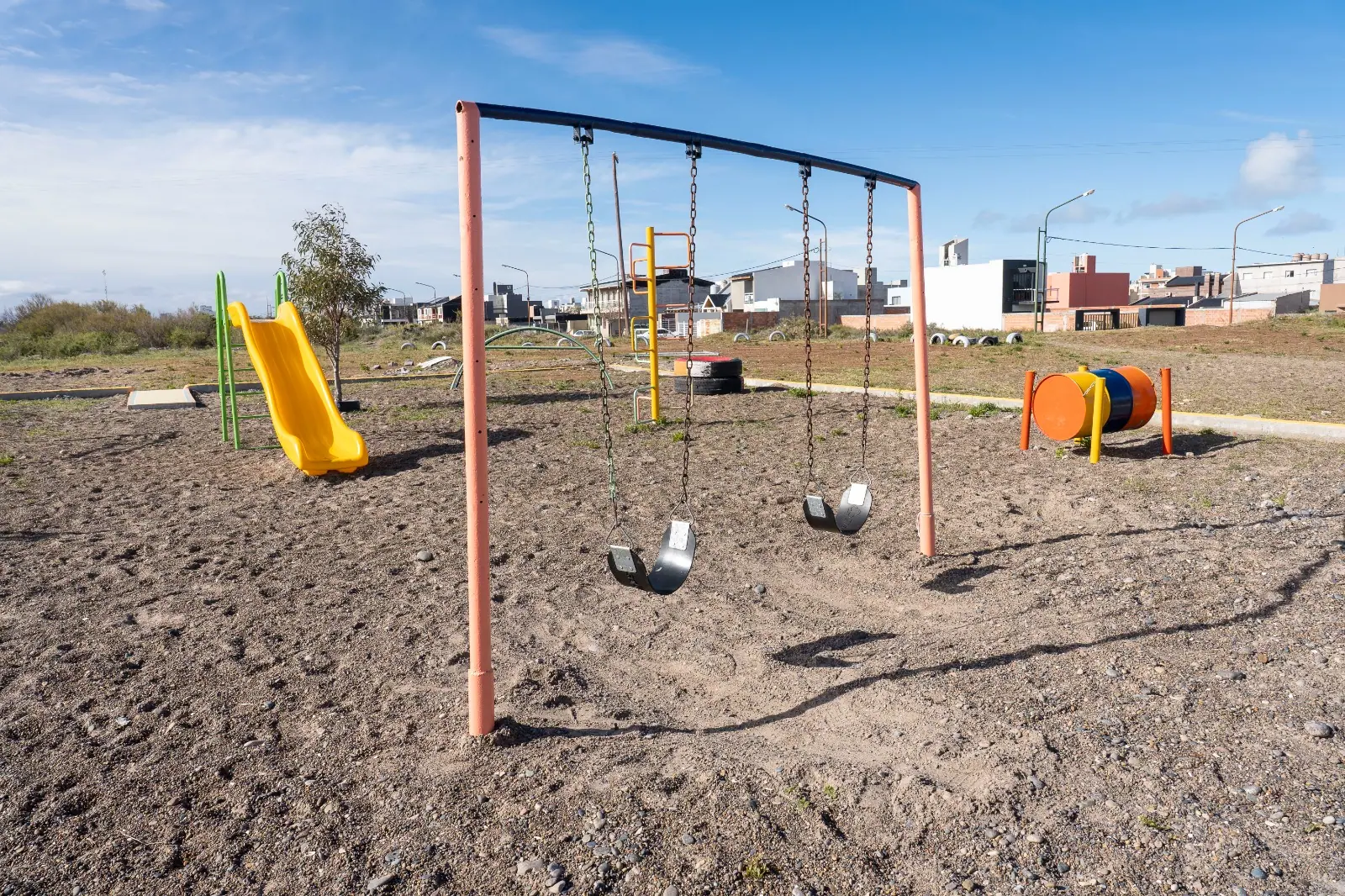 Nuevos juegos para la Plaza de Puerto Rawson