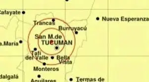 Un sismo de magnitud 5 sacudió Tucumán