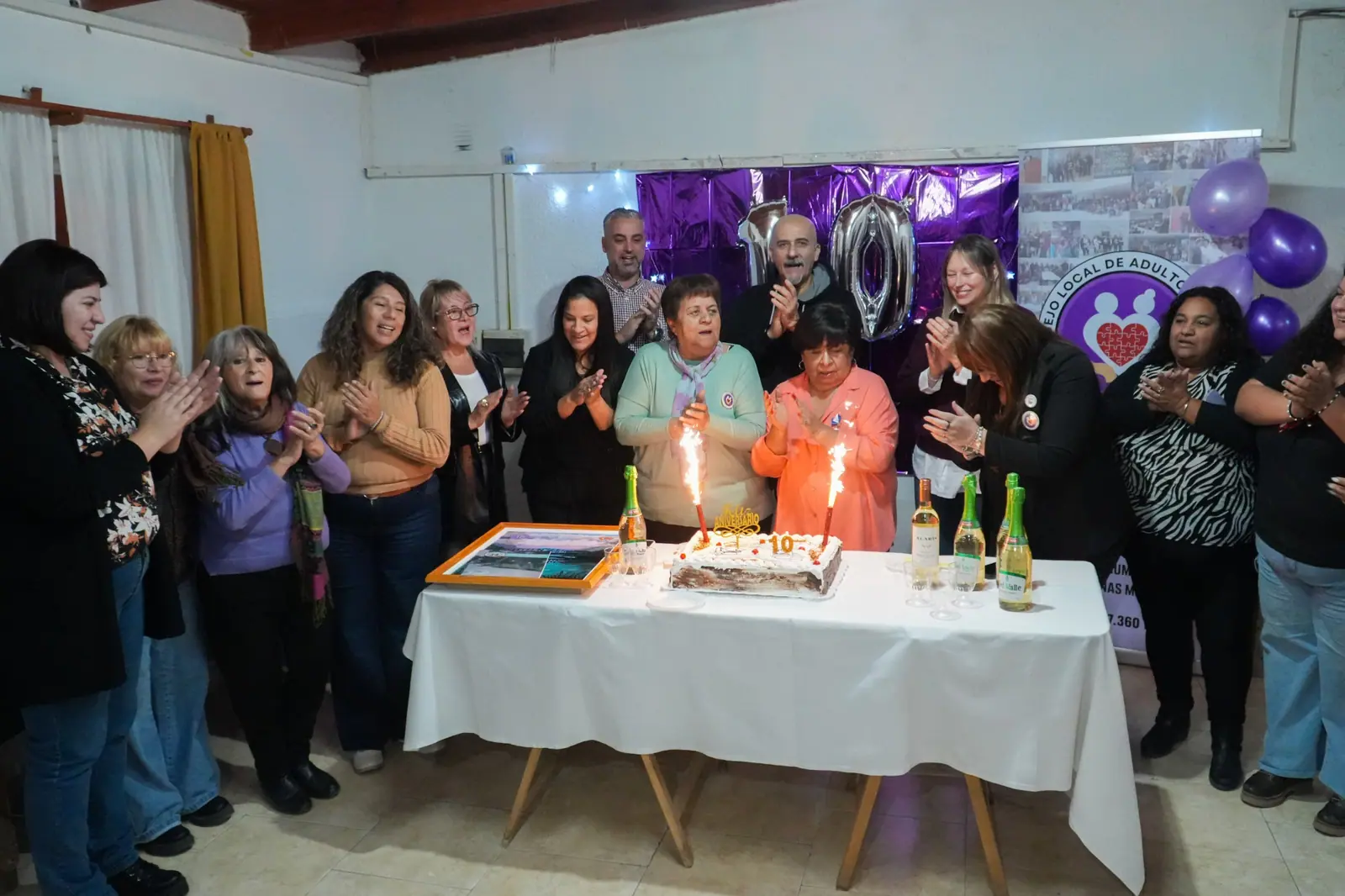 El Consejo local de Adultos Mayores festejó su aniversario