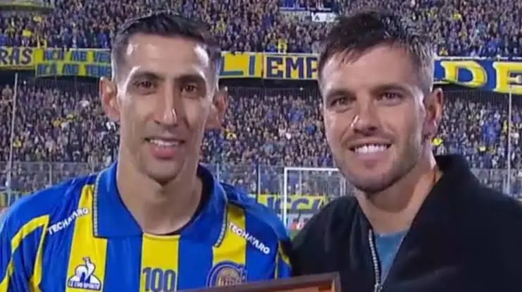 Rosario Central homenajeó a Giovani Lo Celso tras el Mundial