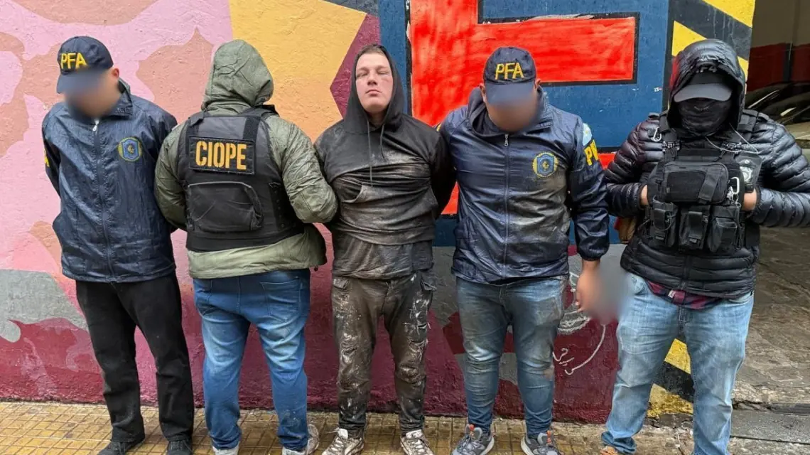 Trasladaron a “Plin” Acosta, uno de los prófugos más buscados de Santa Fe