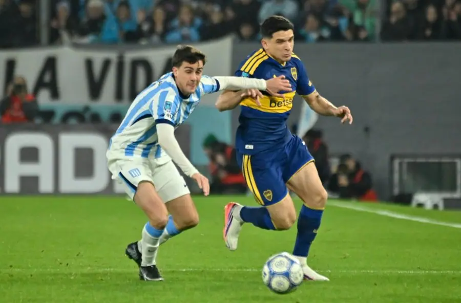 Boca y Racing igualaron en un clásico que mantiene a ambos en la zona baja del Torneo