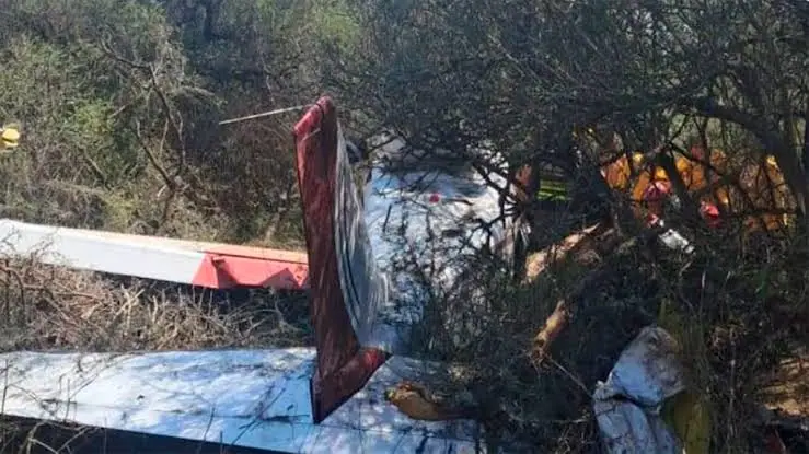 Se estrelló una avioneta en Córdoba y cinco personas fueron hospitalizadas
