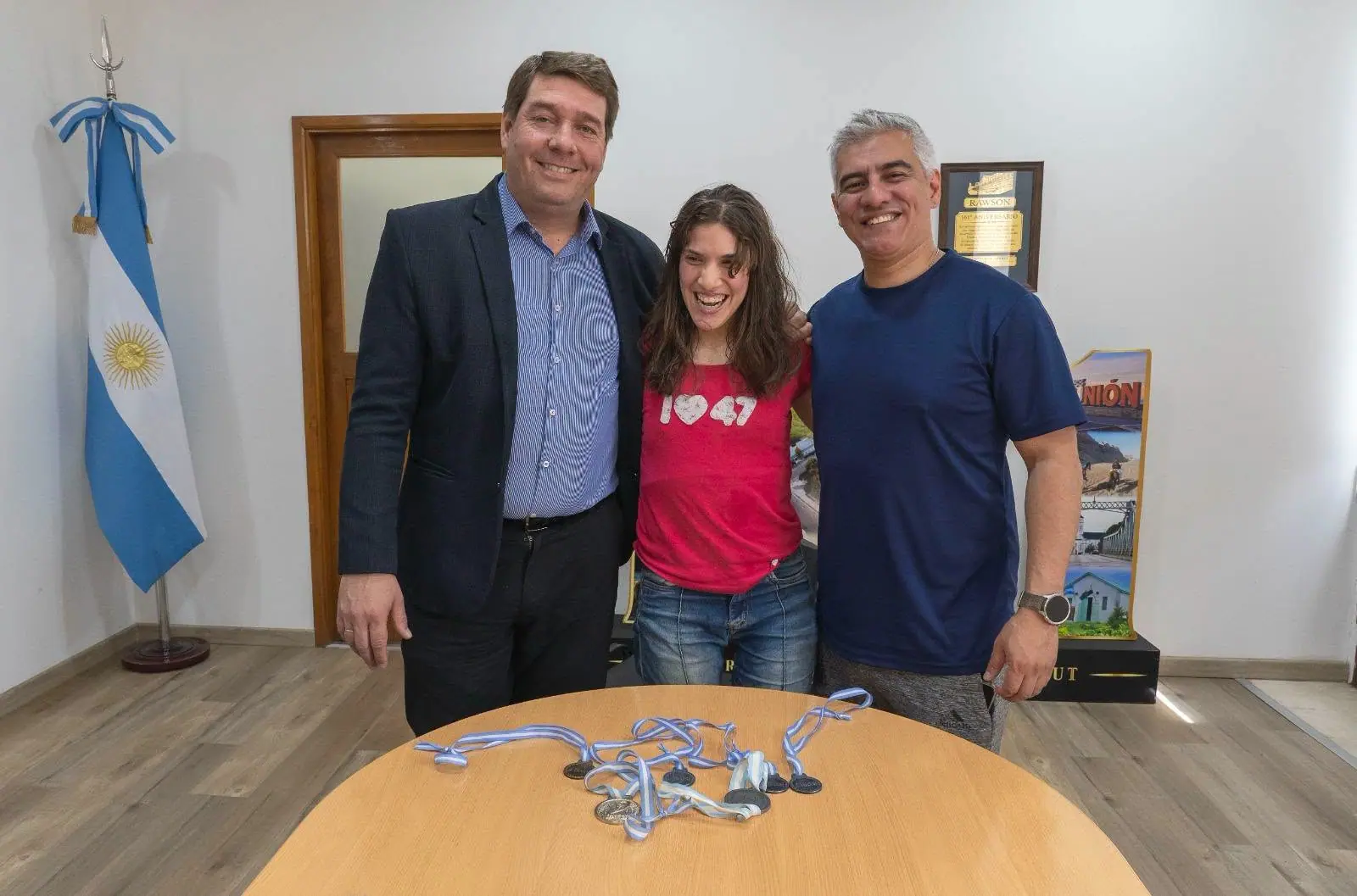 Capitalina ganó el oro en Jabalina